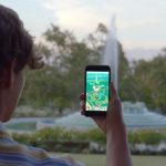 Playing-Pokemon-GO-Outside